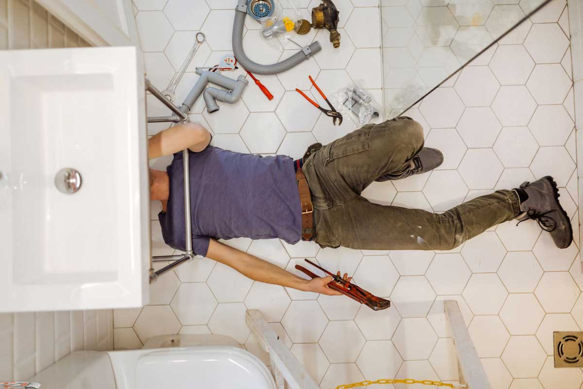 Plombier-sous-evier Plomberie de salle de bain